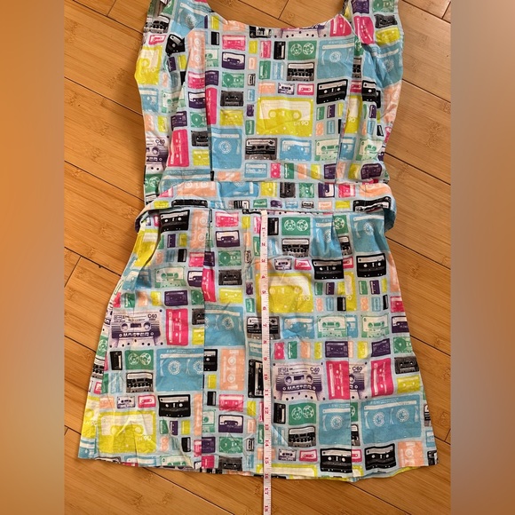 Matrushka Dress with 80’s Cassette Print - Picture 8 of 10